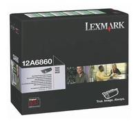 Lexmark 12A6860 nero (black) toner originale