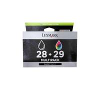 Lexmark 18C1520E Confezione 2 Cartucce Inkjet Return Program #28/#29, Nero/Colore