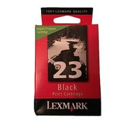 Lexmark 23 Black Return Programme Print Cartridge Original Black - Cartucce d'inchiostro (Originale, Inchiostro a pigmento, Nero, X3530, X3550, X4530, X4550, Z1420, Stampa a getto d'inchiostro, 8-80%)
