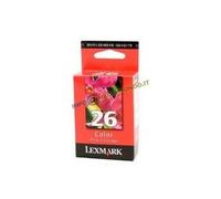 Lexmark 26 Color Print Cartridge cartuccia d'inchiostro Originale Ciano Magenta Giallo NEW