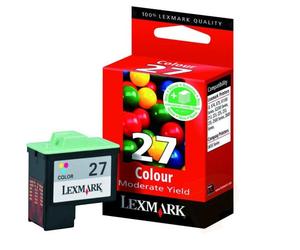 Lexmark 27 10NX227E cartuccia d'inchiostro originale colori