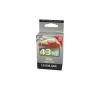 18YX143E LEXMARK 43 XL CARTUCCIA INCHIOSTRO TRICOLORE