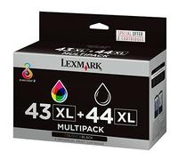 Lexmark #43Xl #44Xl Black And Colour Cartridge NUOVO
