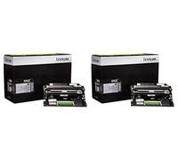 Lexmark 50F0Z00 Return Program Imaging Unit 2-Pack for MX410, MX510, MX610