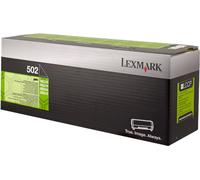 Lexmark 502 cartuccia toner 1 pz Originale Nero