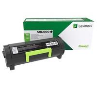 Lexmark 51B2000 Nero Unità toner Originale, Ricarica Nero 2500 pagine Unità