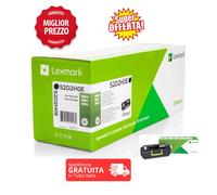 Lexmark 52D2H0E Toner nero Nuova imballata scatola aperta