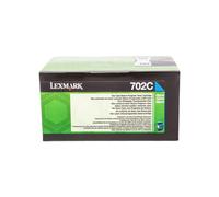 Lexmark 702C R cartuccia toner 1 pz Originale Ciano [702C]