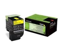 Lexmark 702C CARTUCCIA TONER GIALLO RP