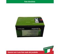 Lexmark 702H-E Corp Toner Cartridge CMY High Yield Pack of 3