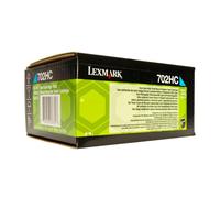 LEXMARK 702HC (70C2HC0) CIANO TONER - 3000 PAGES | PER CS-310N