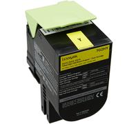 Lexmark 702hy High Capacity Return Program Toner Cartridge - Yellow