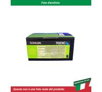 70C2XC0 LEXMARK 702XC CARTUCCIA DEL TONER CIANO