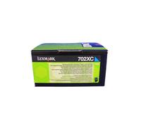 LEXMARK 702XC 70C2XC0 CIANO TONER - 4000 PAGES PER CS510DE