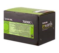 Lexmark 702XK R cartuccia toner 1 pz Originale Nero