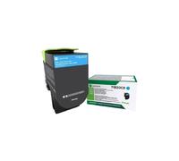 Lexmark 71B20C0 Cartuccia Toner ORIGINALE Return Program Ciano 2300 pagine per CS/CX 317, 417, 517