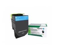 Lexmark 71B2HC0 cartuccia toner 1 pz Originale Ciano (LEXMARK CS31/41/51X CYAN C