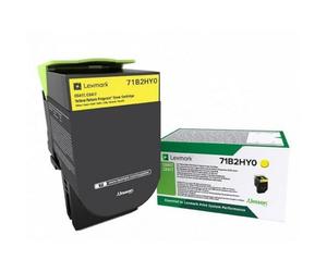 Lexmark 71B2HY0 cartuccia toner 1 pz Originale Giallo