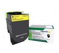 Lexmark 71B2HY0 cartuccia toner 1 pz Originale Giallo (TONER RETURN OPEN YELLOW