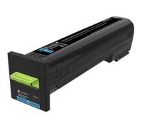 Lexmark 72K20C0 8000 pagine Ciano 1 pz CS820 CX82x CX860 Cartuccia di toner