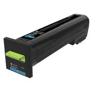 Lexmark 72K20C0 CS/CX820/5,860, cartuccia di toner ciano coperta dal programma di reso, 8000