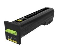 Lexmark 72K20Y0 Kit Toner Giallo Return Programma, 8.000 Pagine Iso IEC 19798