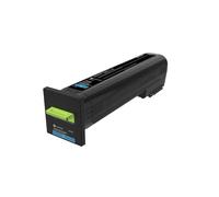 Lexmark 72K2XC0 cartuccia toner Originale Ciano (CS820 CYAN EXTRA HIGH YIELD RET