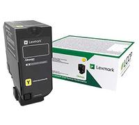 Lexmark 73B20Y0 Cartuccia Toner ORIGINALE Return Program Giallo 15000 pagine per CS/CX 827