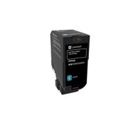 Lexmark 74C20C0 cartuccia toner 1 pz Originale Ciano (LEXMARK 74C20C0 CYAN TONER