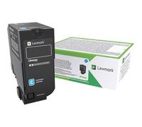 Lexmark 74C20CE 3000 pagine Ciano 1 pz 3K Cyan Corporate Toner Cartridge
