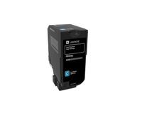 Lexmark 74C20CE cartuccia toner 1 pz Originale Ciano (Lexmark - cyan - original
