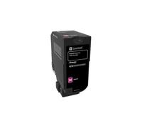 Lexmark 74C20ME cartuccia toner 1 pz Originale Magenta