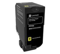 Lexmark 74C20Y0 cartuccia toner 1 pz Originale Giallo