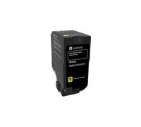 Lexmark 74C20Y0 cartuccia toner 1 pz Originale Giallo (Lexmark - gul - original