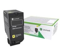Lexmark 74C20YE 3000 pagine Giallo 1 pz 3K Yellow Corporate Toner Cartridge