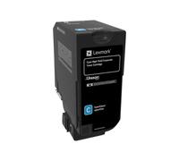 Lexmark 74C2HCE 12000 pagine Ciano 1 pz 12 K Cyan
