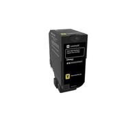 Lexmark 74C2HY0 cartuccia toner 1 pz Originale Giallo (Lexmark - H?jtydende - gu