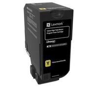 Lexmark 74C2HY0 cartuccia toner 1 pz Originale Giallo NEW