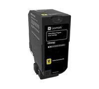 Lexmark 74C2HYE Kit Toner Giallo Return Programma Corporate 12.000 Pagine per Cs