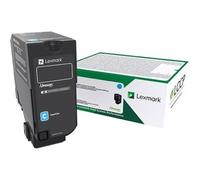 Lexmark 74C2SC0 7000 pagine Ciano 1 pz 7K Cyan Return Program Toner Cartridge