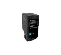 Lexmark 74C2SC0 cartuccia toner 1 pz Originale Ciano (CS720 CS725 CX725 CYAN STA
