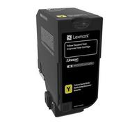 Lexmark 74C2SYE cartuccia toner 1 pz Originale Giallo NEW