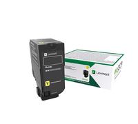 Lexmark 75B20Y0 cartuccia toner 1 pz Originale Giallo [75B20Y0]