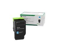 Lexmark 78C20C0 cartuccia toner 1 pz Originale Ciano