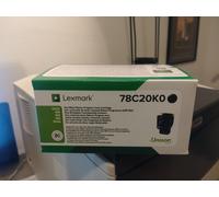 Lexmark 78C20C0 cartuccia toner 1 pz Originale Ciano