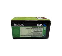 LEXMARK 802C 80C20C0 CIANO TONER - 1000 PAGINE PER CX-310DN MFP