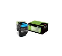 Lexmark 802C cartuccia toner 1 pz Originale Ciano