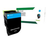 Lexmark 802HC cartuccia toner 1 pz Originale Ciano