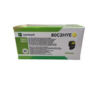 80C2HYE LEXMARK 802HYE TONER GIALLO