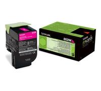 Lexmark 802M 1000 pagine Magenta 1 pz Cartuccia di toner Return 80C20M0